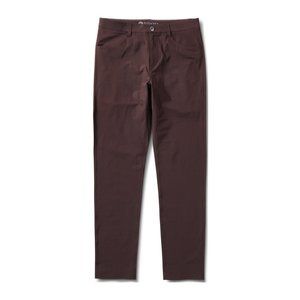 Vuori Meta Pant - Oxblood size 32